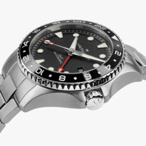 H82555130 HAMILTON ハミルトン カーキ ネイビー スキューバ GMT 43mm