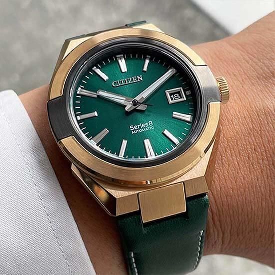 【世界限定400本】 NA1002-15W CITIZEN シチズン シリーズ8 870メカニカル