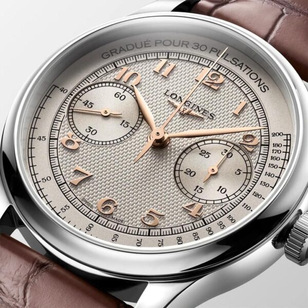 L2.960.4.78.2 LONGINES ロンジン マスターコレクション クロノ モノプッシャー 41mm