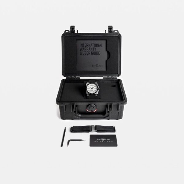 BR03A-D-WH-ST/SRB Bell & Ross ベル&ロス BR03 ダイバー ホワイト スティール
