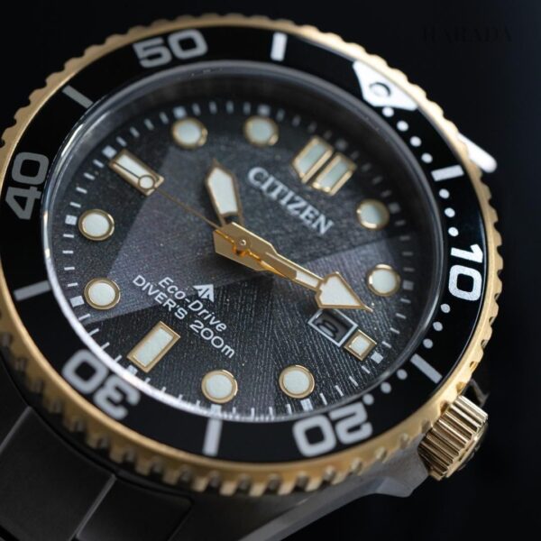 【世界限定6,700本】 BN0264-53E CITIZEN シチズン プロマスター MARINE LIGHT in BLACK Eco-Drive 50th Anniversary Edition