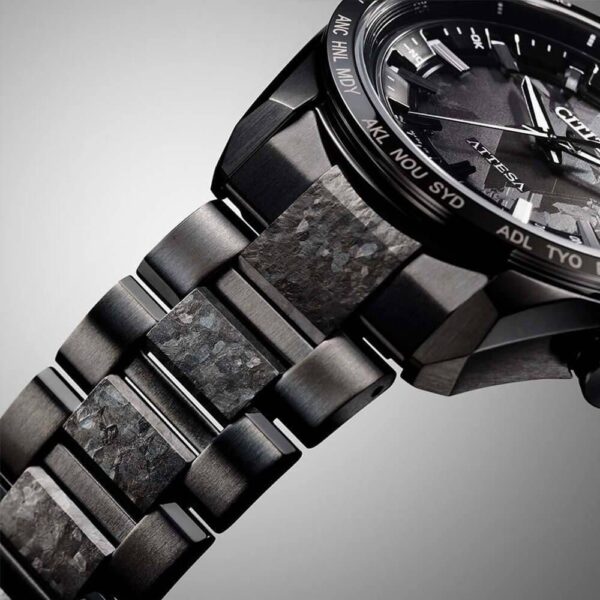 【世界限定1,900本】 CB0285-63E CITIZEN シチズン アテッサ ACT Line ブラックチタンシリーズ HAKUTO-Rコラボレーションモデル