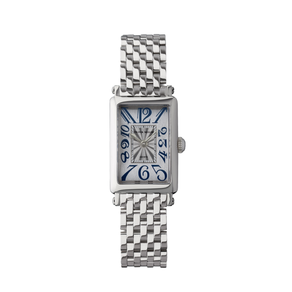802QZDECO OAC シルバー FRANCK MULLER フランクミュラー ロングアイランド プチ デコ (LONG ISLAND PETIT DECO)