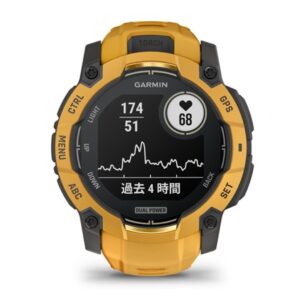 GARMIN ガーミン Instinct 3 インスティンクト Dual Power 010-02935-32 Sunburst 50mm