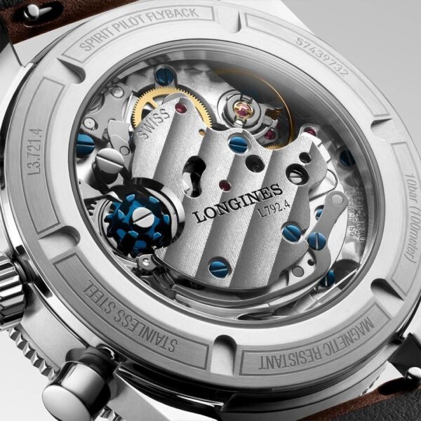 L3.721.4.53.2 LONGINES ロンジン スピリット パイロット フライバック 39.5mm