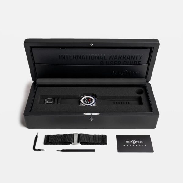 【世界限定500本】 BR0393-COM-ST/SRB Bell & Ross ベル&ロス BR-03 GMT コンパス
