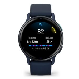 010-02862-42 GARMIN ガーミン ヴィヴォアクティブ5 Blue / Blue Met