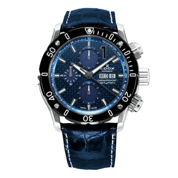 01122-3-BUIN1-L EDOX エドックス クロノオフショア1 クロノグラフ オートマティック