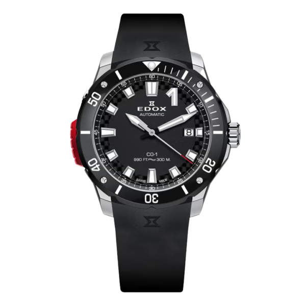 80137-3NR-CANN EDOX エドックス クロノオフショア1 ベゼルロック デイト 40mm