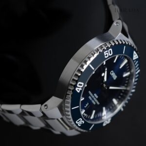 01 733 7787 4135-07 8 22 04PEB ORIS オリス アクイスデイト 41.5mm