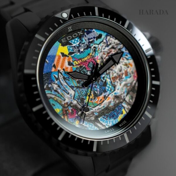 【世界限定100本】 80141-37NM-BONA EDOX エドックス ネプチュニアン オートマティック ポップ リミテッド エディション