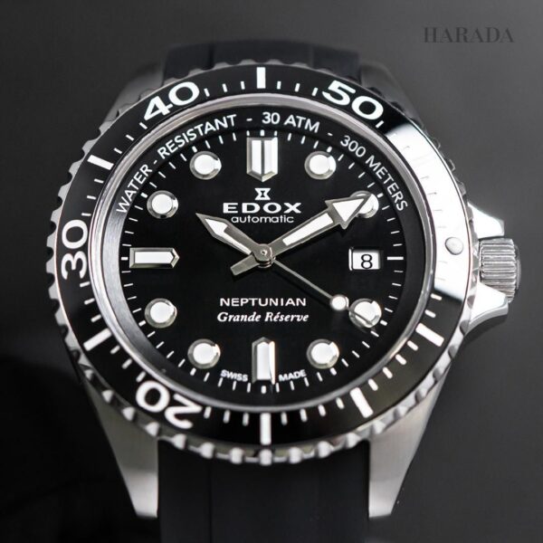 80801-3NCA-NIN EDOX エドックス ネプチュニアン グランデ リザーブ デイト オートマティック