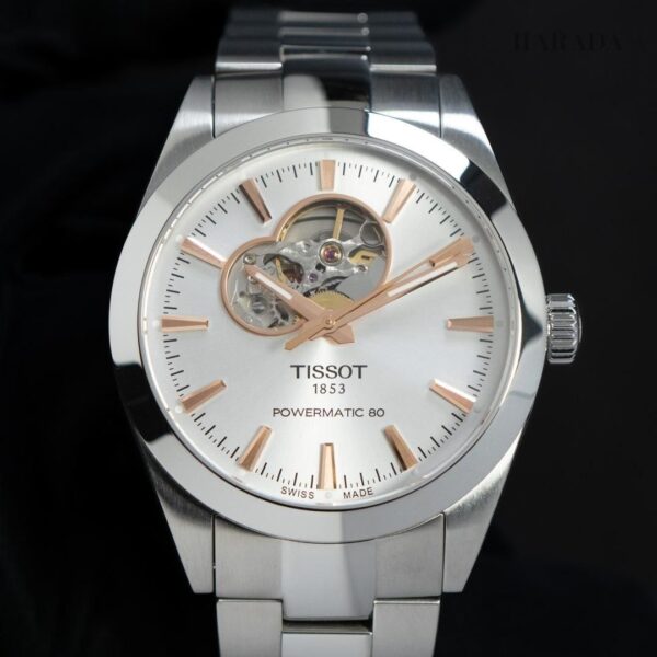 T127.407.11.031.01 TISSOT ティソ ジェントルマン オープンハート 40mm