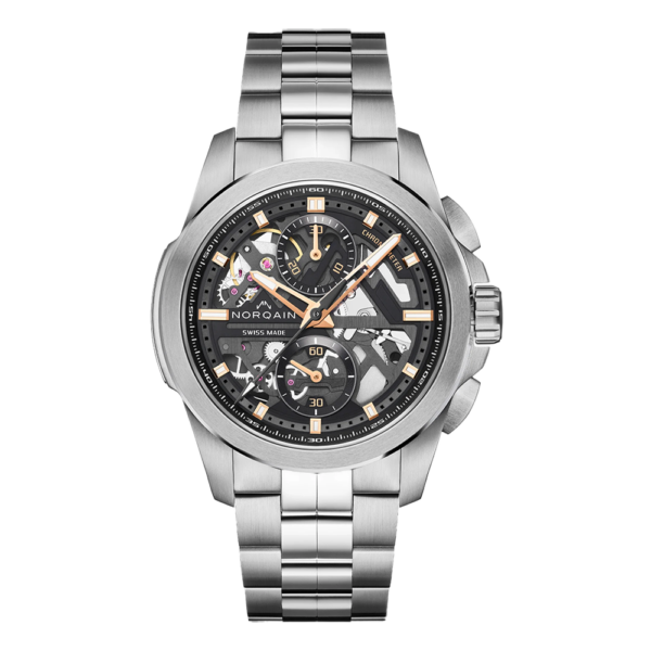 N3200.40S01.B01 NORQAIN ノルケイン インディペンデンス スケルトン クロノ 42MM