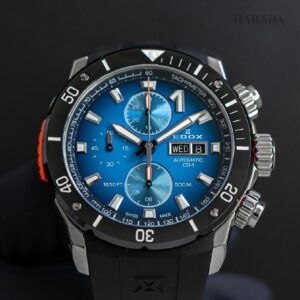 01128-3NOCA-BUIDN EDOX エドックス クロノオフショア1 ベゼルロック クロノグラフ オートマティック