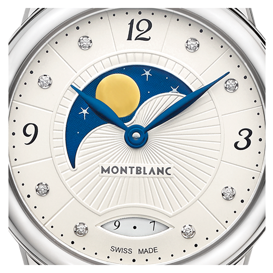 MB111960 MONTBLANC モンブラン ボエム ムーンフェイズ クォーツ