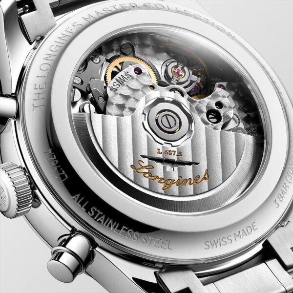 L2.962.4.73.6 LONGINES ロンジン マスターコレクション クロノ ムーンフェイズ 41mm