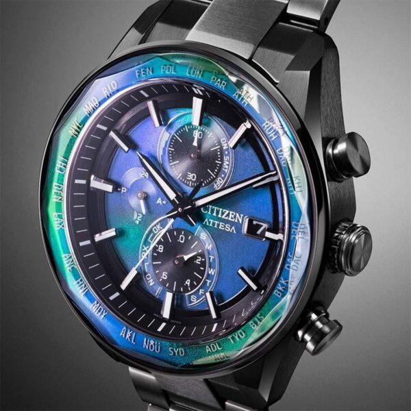 【世界限定1,800本】 AT8314-53L CITIZEN シチズン アテッサ ACT Line ブラックチタンシリーズ