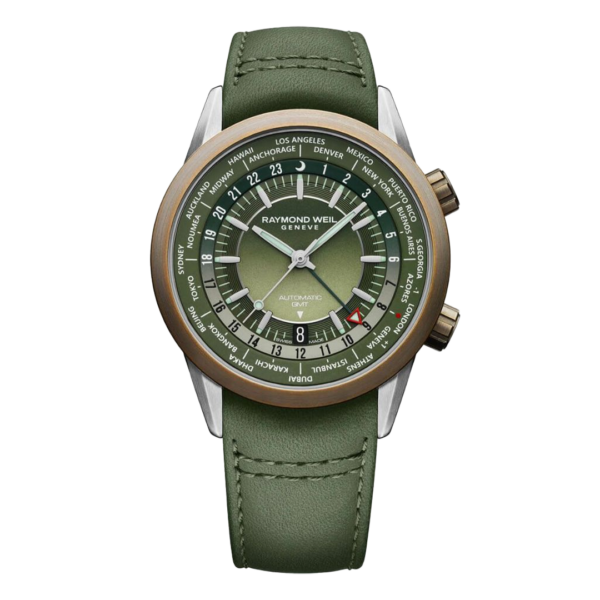 2765-SBC-52001 RAYMOND WEIL レイモンド ウェイル フリーランサー GMT 40.5mm