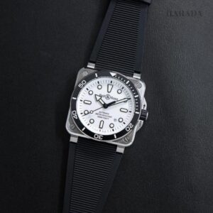 BR03A-D-WH-ST/SRB Bell & Ross ベル&ロス BR03 ダイバー ホワイト スティール