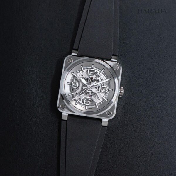 BR03A-BL-SKST/SRB Bell & Ross ベル&ロス BR03 スケルトン スティール 41mm