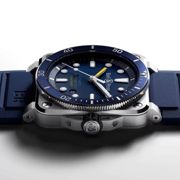 BR0392-D-BU-ST/SRB Bell & Ross ベル&ロス BR03-92 ダイバー ブルースチール