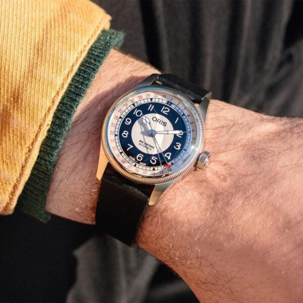 01 754 7779 4061-07 5 19 25 ORIS オリス ビッグクラウン ポインターデイト ブルズアイ 38mm