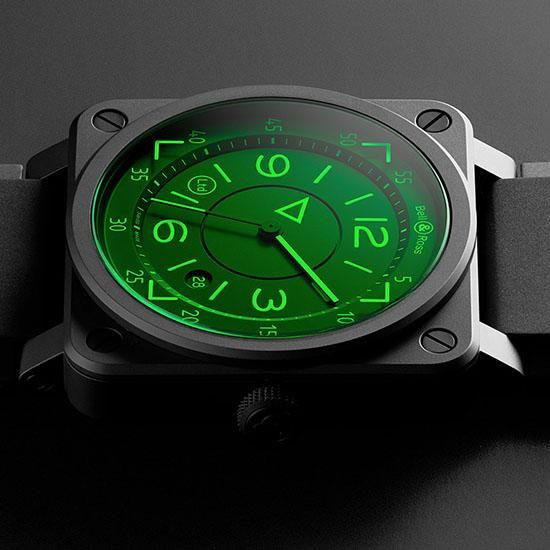 【999本限定】BR0392-HUD-CE/SRB ハッド Bell & Ross ベル&ロス インストゥルメント BR03-92