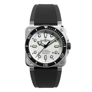 BR03A-D-WH-ST/SRB Bell & Ross ベル&ロス BR03 ダイバー ホワイト スティール