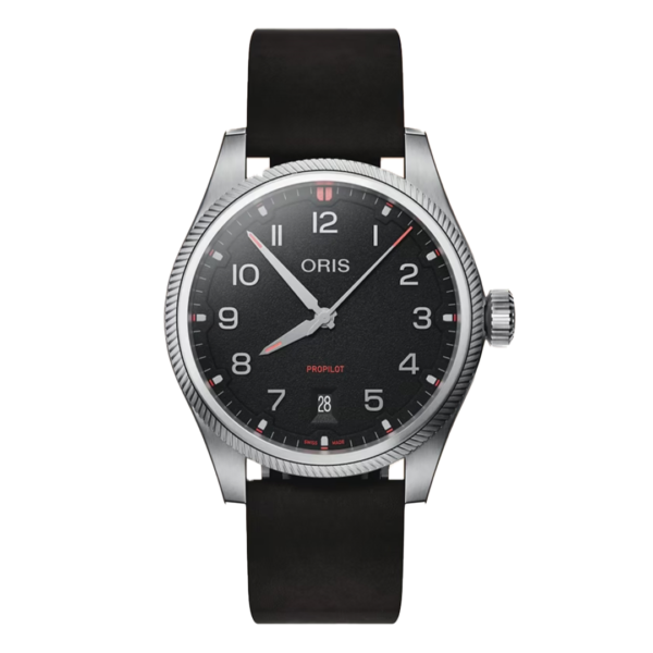 01 733 7805 4164-07 6 20 14LC ORIS オリス プロパイロット デイト 41mm