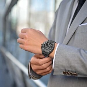 【世界限定1,800本】 CC4107-80H CITIZEN シチズン アテッサ ACT Line ブラックチタンシリーズ クリスタルオクタゴン