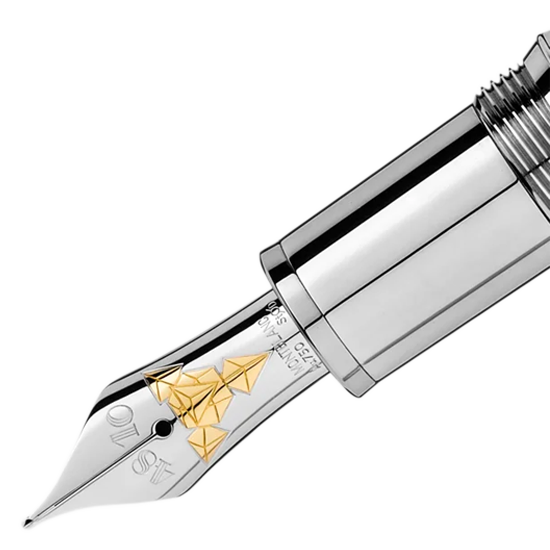MONTBLANC モンブラン マイスターシュテュック ジオメトリー ソリテール ル・グラン 万年筆 MB118097