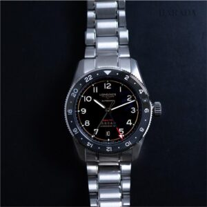 L3.802.1.53.6 LONGINES ロンジン スピリット Zulu Time チタニウム 39mm