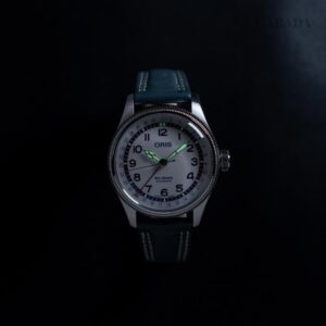 【世界限定2,297本】 01 754 7785 4081-Set ORIS オリス ビッグクラウン 40mm ハンク・アーロン リミテッドエディション