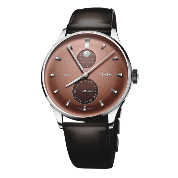01 782 7811 4056-07 6 20 17FC ORIS オリス アートリエ コンプリケーション 39.5mm