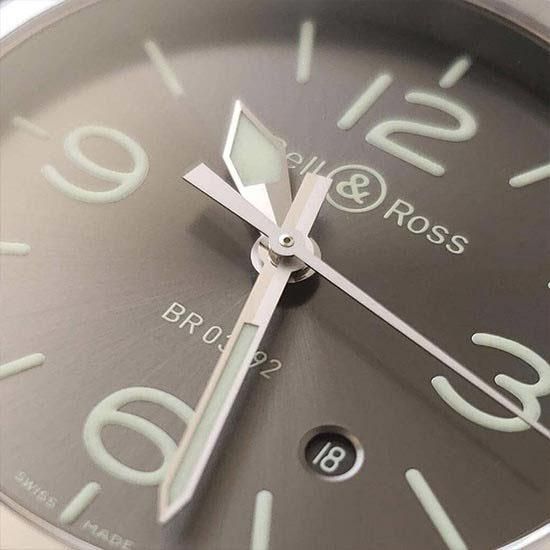 BR0392-GC3-ST/SCA Bell & Ross ベル&ロス BR03-92 グレーラム