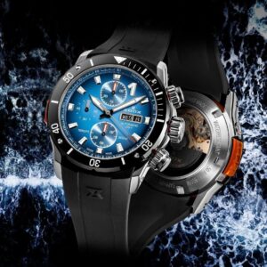01128-3NOCA-BUIDN EDOX エドックス クロノオフショア1 ベゼルロック クロノグラフ オートマティック