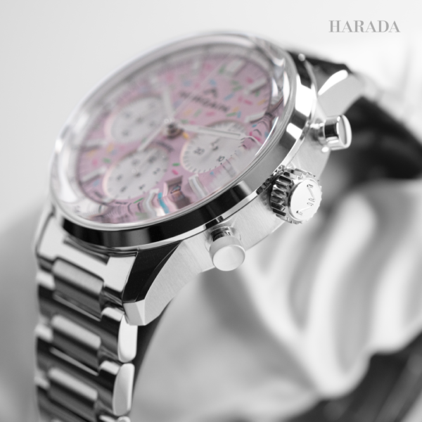 N2201.19S04.K01 NORQAIN ノルケイン フリーダム クロノ 40mm エンジョイライフ スプリンクル ブレスレット仕様