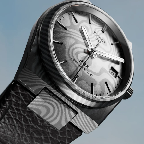 T137.807.96.081.00 TISSOT ティソ PRX ダマスカス スチール 38mm