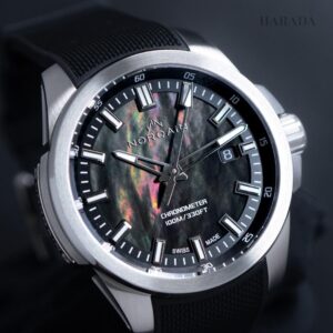 N3008.08S01.B01 NORQAIN ノルケイン インディペンデンス JP ブラック マザーオブパール 40mm
