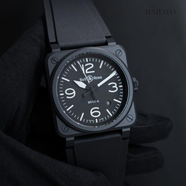 BR03A-BL-CE/SRB Bell & Ross ベル&ロス BR-03 ブラックマット