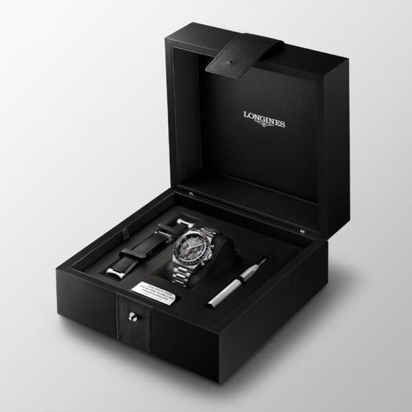 【世界限定2,025本】 L3.836.4.52.9 LONGINES ロンジン コンクエスト クロノ スキーエディション 42mm