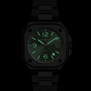 BR05G-GN-ST/SST グリーン Bell & Ross ベル&ロス インストゥルメント BR05 GMT