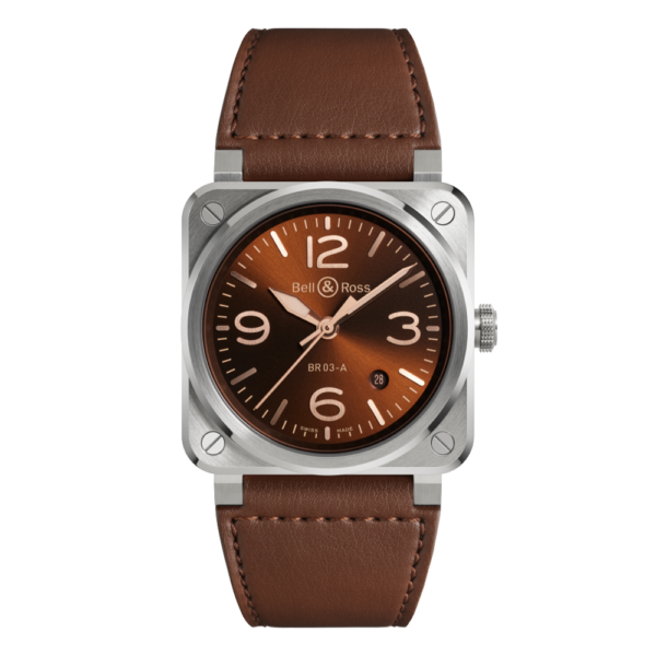BR03A-GH-ST/SCA Bell & Ross ベル&ロス BR-03 ゴールデンヘリテージ