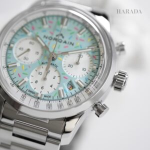 N2201.19S04.A01 NORQAIN ノルケイン フリーダム クロノ 40mm エンジョイライフ スプリンクル ブレスレット仕様