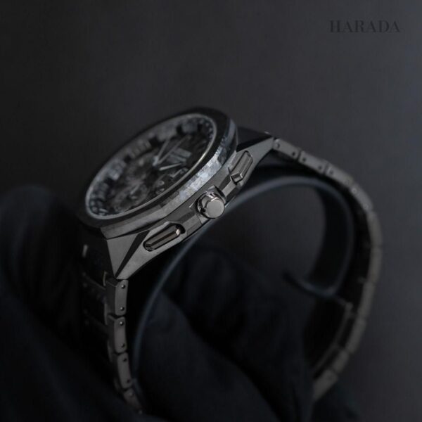 【世界限定1,800本】 CC4107-80H CITIZEN シチズン アテッサ ACT Line ブラックチタンシリーズ クリスタルオクタゴン