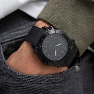 H78505330 HAMILTON ハミルトン カーキ ネイビー ビロウゼロ チタン 46mm