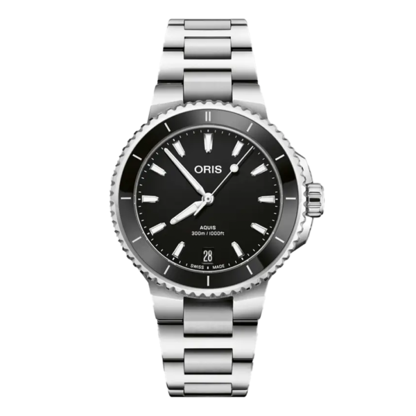 01 733 7792 4154-07 8 19 05P ORIS オリス アクイスデイト
