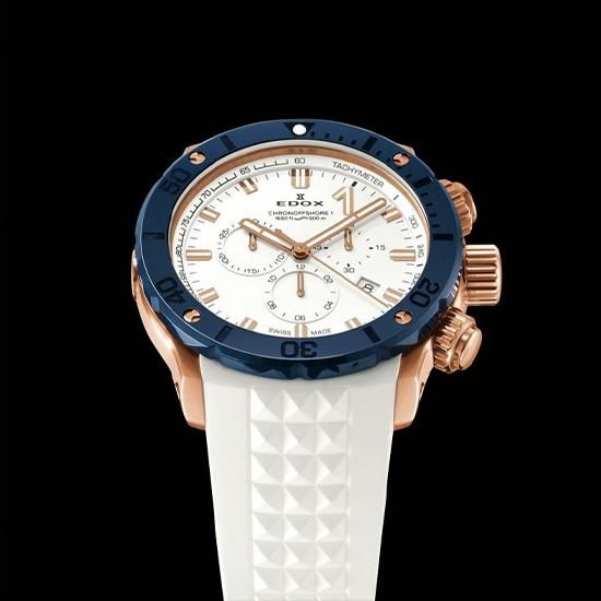 10221-37RBU75-BIR7 EDOX エドックス クロノオフショア1 クロノグラフ スペシャルエディション