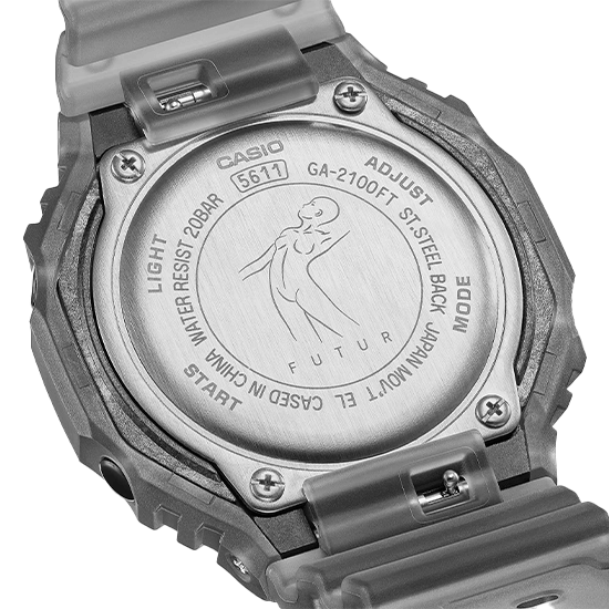 CASIO カシオ G-SHOCK ANALOG-DIGITAL 2100 Series FUTURコラボレーションモデル GA-2100FT-8AJR